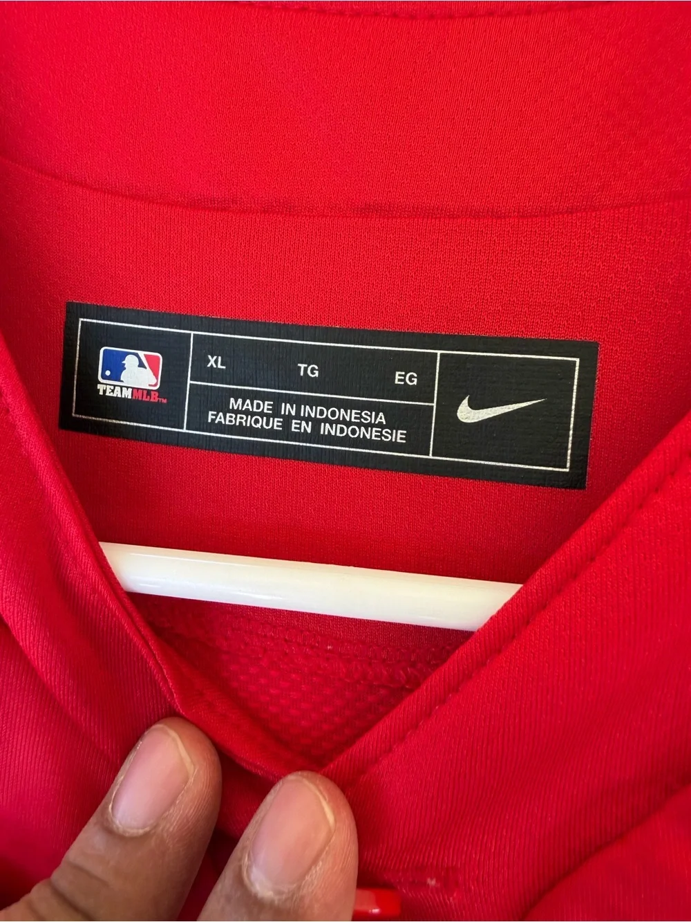 Nike Red Angels Graphic Short Sleeve Tee